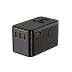 140W 4‑Port Universal International Travel Adapter