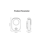Multi-use Rechargeable Neck Portable Fan with 3 Wind Speeds