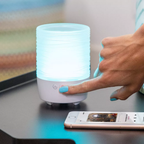 Bluetooth Speaker with LED Candle Light & Sleep Sound Machine